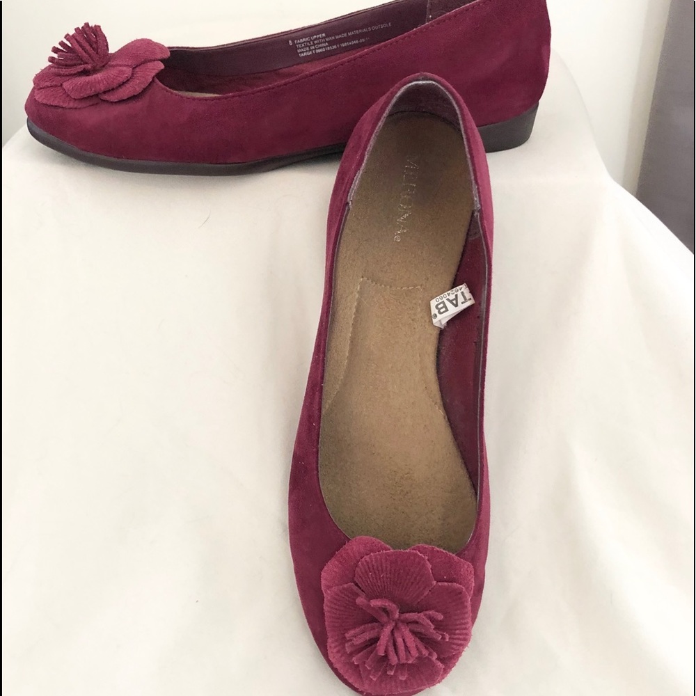 Burgundy Flats